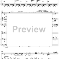 Cello Sonata No. 4 in C Major, Op. 102, No. 1 - Piano Score
