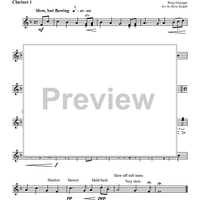 The Sussex Mummers' Christmas Carol - Clarinet in Bb 1