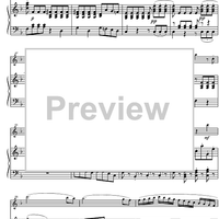 Concerto F Major Op.52 - Score