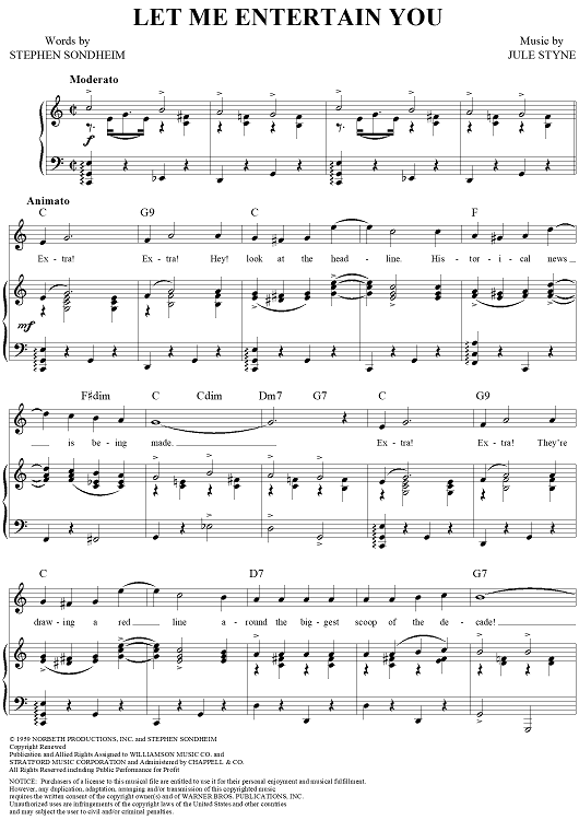 Let Me Entertain You