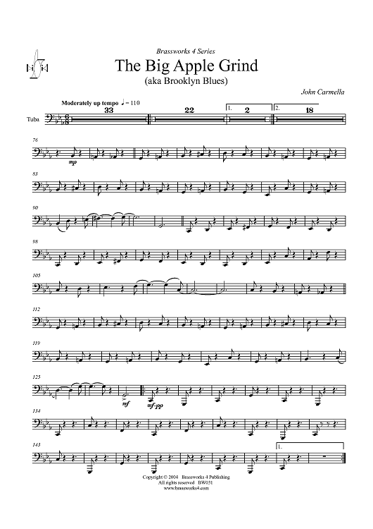 The Big Apple Grind - Tuba