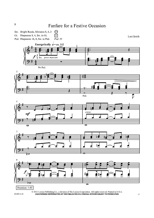 Fanfare for a Festive Occasion