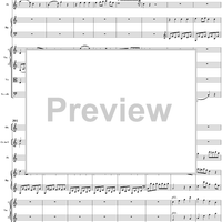 Flute & Harp Concerto in C Major, Movement 3 K297c (K299) - Full Score