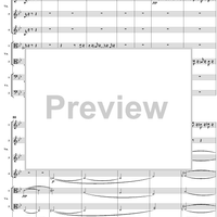 String Octet, Op. 20, Movement 3 - Score