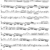 Trio Sonata in A Minor, Op. 37, No. 5 - Bassoon/Viola da Gamba/Cello