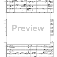 Quintet No. 3, Op. 7 - Score
