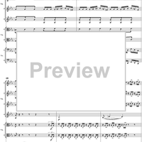 String Octet, Op. 20, Movement 2 - Score