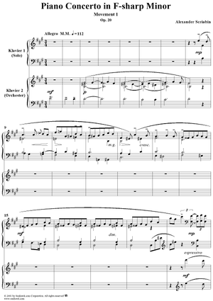 Op. 20, Movement 1