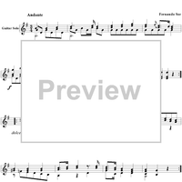 Six Divertissemens, Op. 1, No. 1
