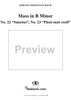 Mass in B Minor, BWV232, No. 22: "Sanctus" and No. 23: "Pleni sunt coeli"