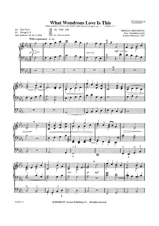 What Wondrous Love is This