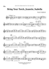 Bring Your Torch, Jeanette, Isabella - Part 2 Flute, Oboe or Violin