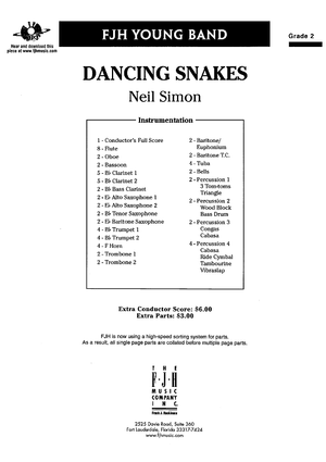 Dancing Snakes - Score Cover