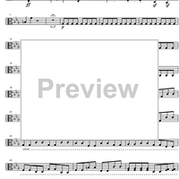 String Quintet c minor Op.104 - Viola 2