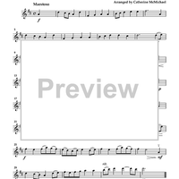 Hymns of Power for 2 Violins and Piano - Violin 1