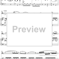 Andante from "Orpheus and Euridice" - Piano