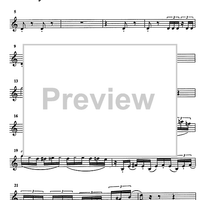 Clarinet quartet - B-flat Clarinet 2