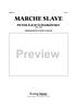 Marche Slave - Score