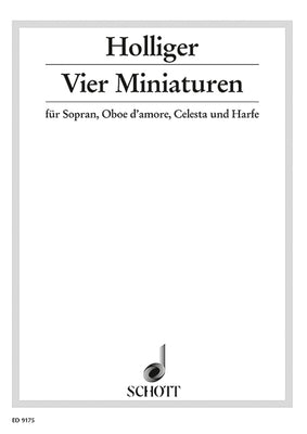 4 Miniatures - Score and Parts