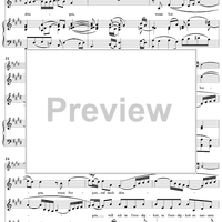 "Wenn Sorgen auf mich dringen", Duet, No. 5 from Cantata No. 3: "Ach Gott, wie manches Herzeleid" - Piano Score