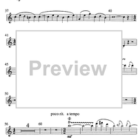 Trois Poèmes de la Renaissance - Violin