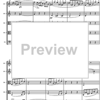 String Quintet a minor Op.91 - Score