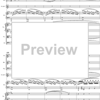 Piano Concerto No. 17 in G Major, Movement 1 (K453) - Full Score