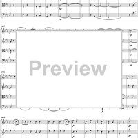 String Quartet No. 10 in E-flat Major, Op. posth. 125, No. 1 - Score