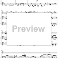 Flute Concerto in G Major - Piano Score