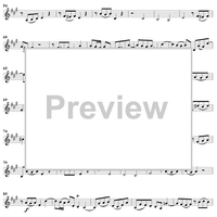 "Beruft Gott selbst", Duet, No. 5 from Cantata No. 88: "Siehe, ich will viel Fischer aussenden" - Violin