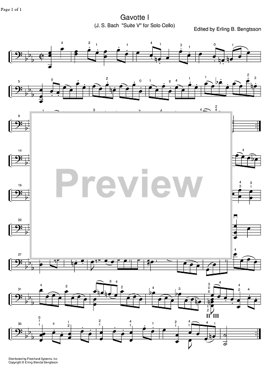 Suite No. 5 c minor BWV 1011 - Cello