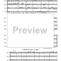 Trumpet Voluntary and Two Trumpet Tunes - Score