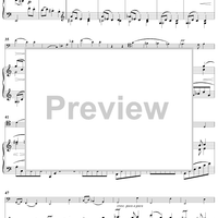 Cello Sonata No. 1 in E Minor - Piano Score