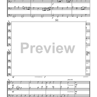 Suite Breve for Cello Quartet or Choir - Score