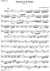 Quartet in D major - Cello/Bassoon 1