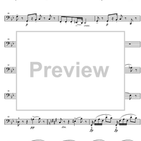 String Trio Bb Major D581B - Cello