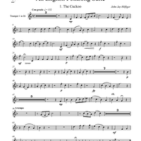 An English Folksong Suite - Trumpet 1 in B-flat
