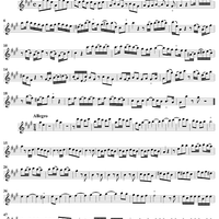 Sonata No. 3 in A Major - Flute