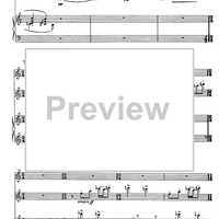Tre odi saffiche - Score