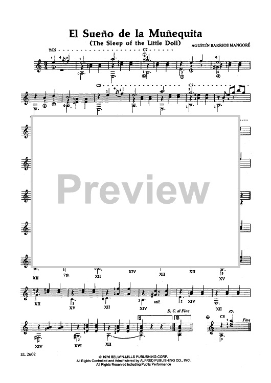 El Sueño de la Muñequita (The Sleep of the Little Doll)