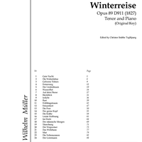 Die Winterreise D 911 (complete edition)