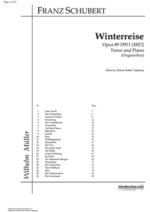 Die Winterreise D 911 (complete edition)