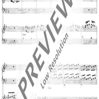 Organ Concerto No. 7 B Major in B flat major - Organ Score