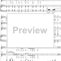 La forza del destino, Act 1, No. 4, Scena and Duet. "Ah! per sempre" and "Seguirti fino agl'ultimi" - Score