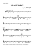 Parade March - Bb Bass Clarinet