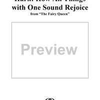 Hark! How All Things with One Sound Rejoice