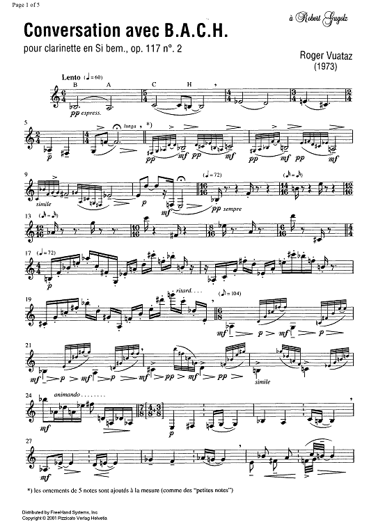 Conversation avec B.A.C.H. Op.117 No. 2