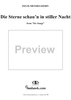 Six Songs, Op. 99, No. 2: "The Angel" (Die Sterne Schau'n In Stiller Nacht)