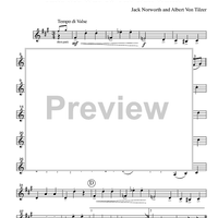 Music for Four, Collection No. 2 - Early Pop Favorites - Part 4 Bass Clarinet in Bb