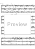 String Trio Bb Major D581B - Score